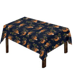 Cute Sloth Pattern Print Tablecloth