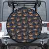 Cute Sloth Pattern Print Tire Cover