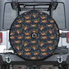 Cute Sloth Pattern Print Tire Cover With Camera Hole