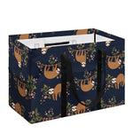 Cute Sloth Pattern Print Utility Tote Bag