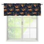Cute Sloth Pattern Print Window Valance