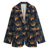 Cute Sloth Pattern Print Women's Blazer