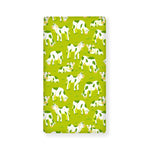 Cute Smiley Cow Pattern Print Baby Crib Sheet