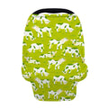 Cute Smiley Cow Pattern Print Baby Seat Cover