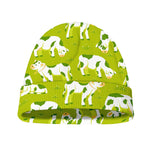 Cute Smiley Cow Pattern Print Beanie