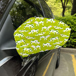 Cute Smiley Cow Pattern Print Car Side Mirror Covers