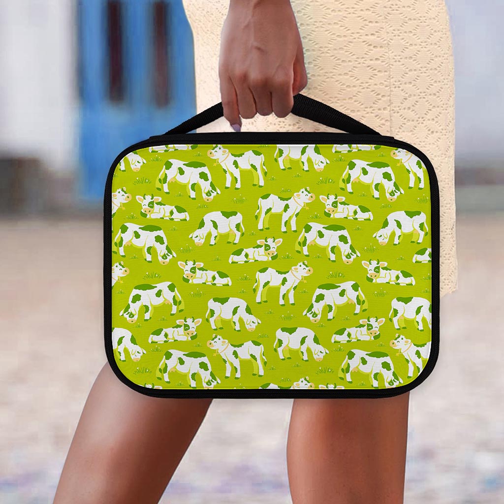 Cute Smiley Cow Pattern Print Classic Bible Case