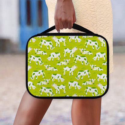 Cute Smiley Cow Pattern Print Classic Bible Case