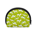 Cute Smiley Cow Pattern Print Coin Purse