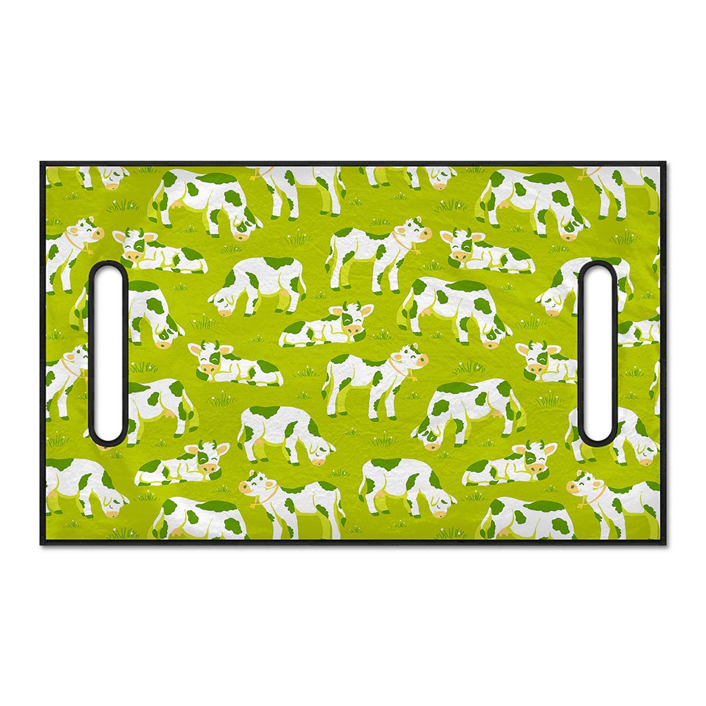Cute Smiley Cow Pattern Print Golf Cart Seat Cover