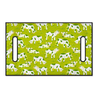 Cute Smiley Cow Pattern Print Golf Cart Seat Cover