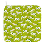 Cute Smiley Cow Pattern Print Hand Towel