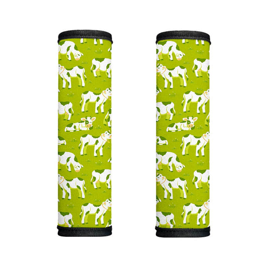 Cute Smiley Cow Pattern Print Handle Covers