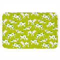 Cute Smiley Cow Pattern Print Indoor Door Mat