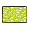 Cute Smiley Cow Pattern Print Kitchen Mat