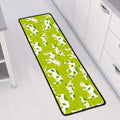 Cute Smiley Cow Pattern Print Long Kitchen Mat
