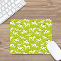 Cute Smiley Cow Pattern Print Mouse Pad
