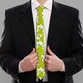 Cute Smiley Cow Pattern Print Necktie