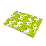 Cute Smiley Cow Pattern Print Pet Cooling Mat Cover