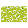 Cute Smiley Cow Pattern Print Polyester Doormat