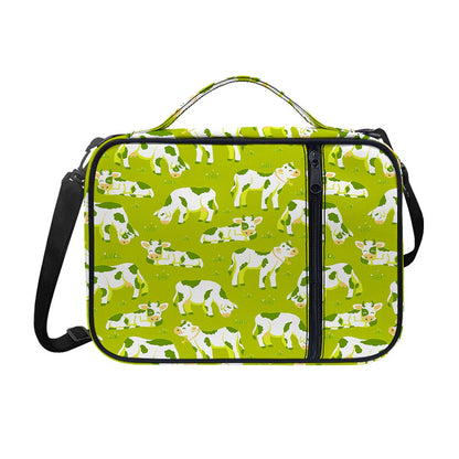Cute Smiley Cow Pattern Print Shoulder Strap Bible Bag