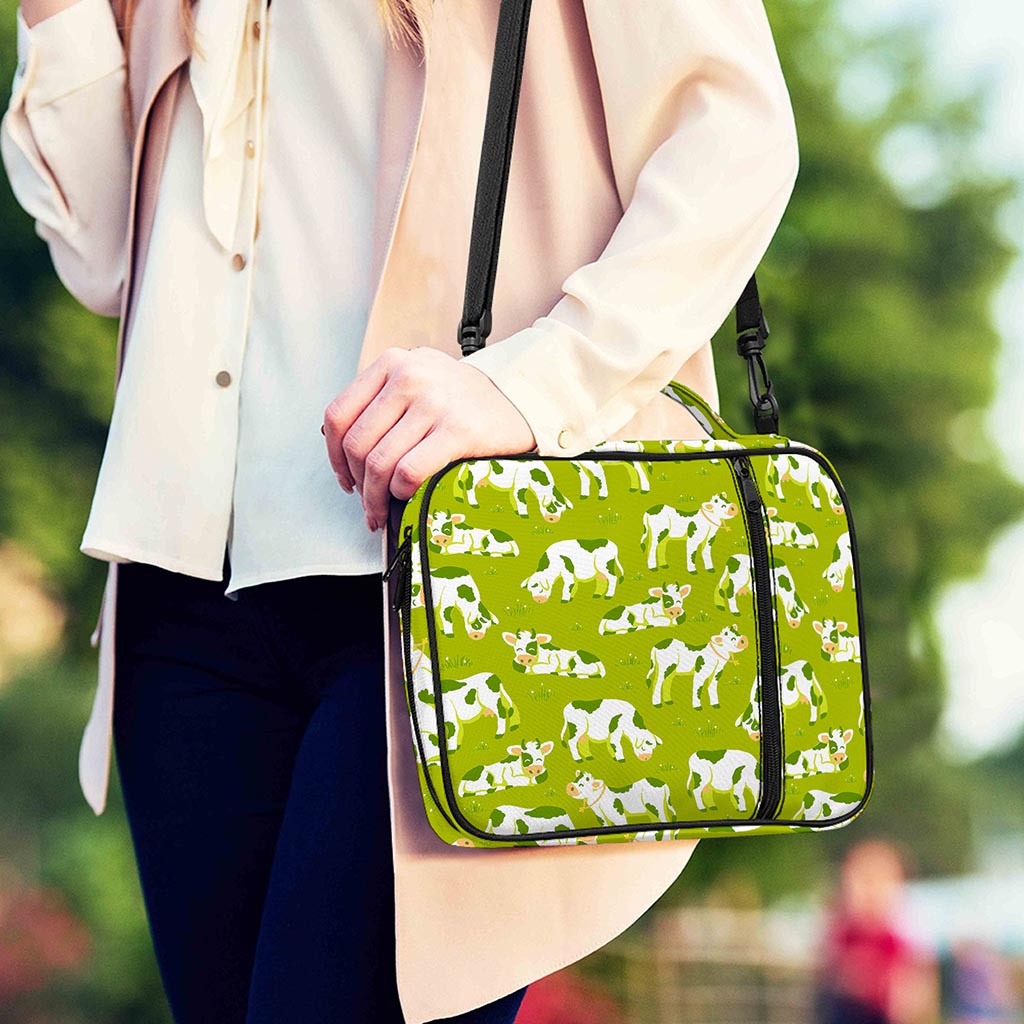 Cute Smiley Cow Pattern Print Shoulder Strap Bible Bag