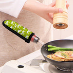 Cute Smiley Cow Pattern Print Skillet Handle Cover