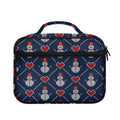 Cute Snowman Knitted Pattern Print Briefcase Bible Bag