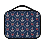 Cute Snowman Knitted Pattern Print Classic Bible Case