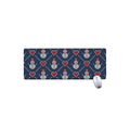 Cute Snowman Knitted Pattern Print Extended Mouse Pad