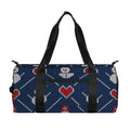 Cute Snowman Knitted Pattern Print Gym Bag