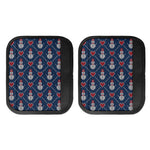 Cute Snowman Knitted Pattern Print Handle Covers