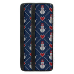 Cute Snowman Knitted Pattern Print Refrigerator Handle Covers