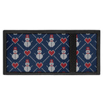 Cute Snowman Knitted Pattern Print Trifold Wallet
