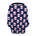 Cute Snowman Pattern Print Baby Seat Cover