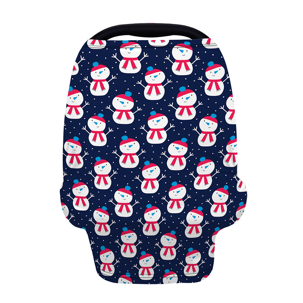 Cute Snowman Pattern Print Baby Seat Cover
