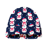 Cute Snowman Pattern Print Beanie
