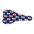 Cute Snowman Pattern Print Bicycle Seat Cover