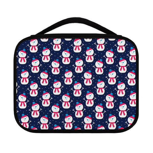 Cute Snowman Pattern Print Classic Bible Case