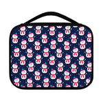 Cute Snowman Pattern Print Classic Bible Case