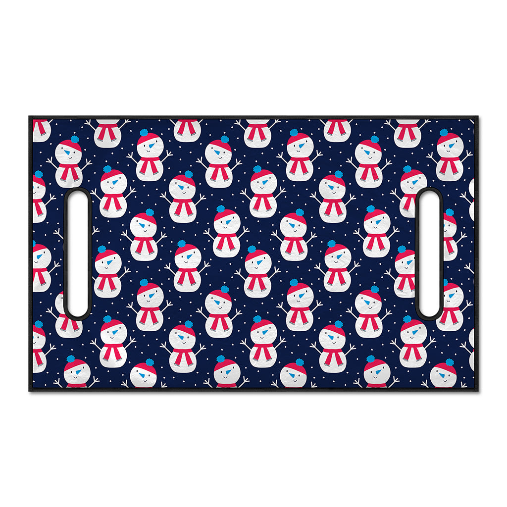 Cute Snowman Pattern Print Golf Cart Seat Cover