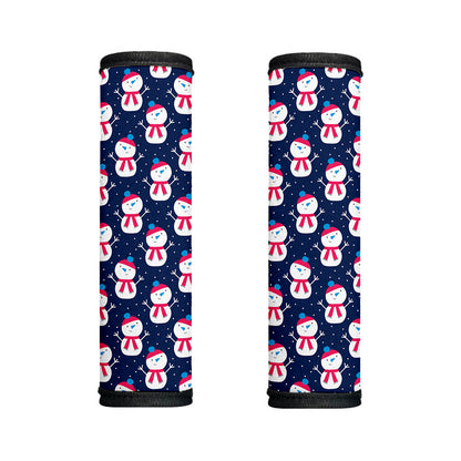 Cute Snowman Pattern Print Handle Covers