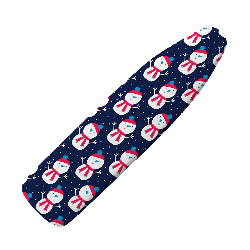 Cute Snowman Pattern Print Ironing Board Cover