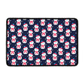 Cute Snowman Pattern Print Kitchen Mat