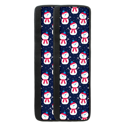 Cute Snowman Pattern Print Refrigerator Handle Covers