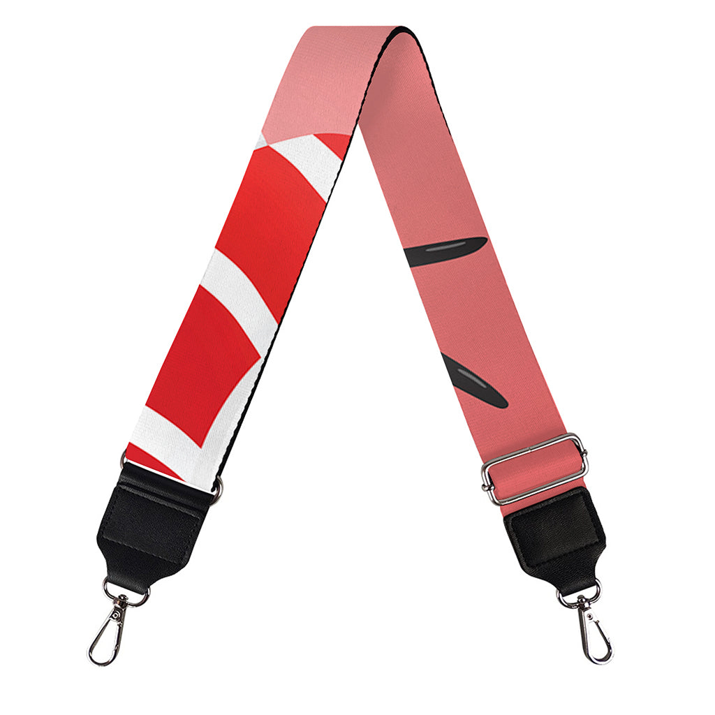 Cute Snowman Print Bag Strap