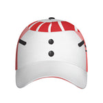 Cute Snowman Print Baseball Cap