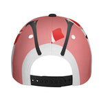 Cute Snowman Print Baseball Cap