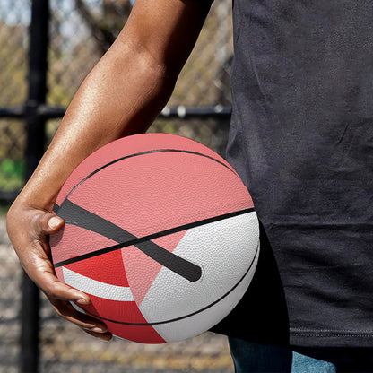 Cute Snowman Print Basketball