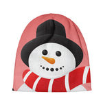 Cute Snowman Print Beanie
